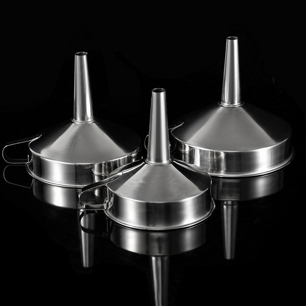 Kitchen Appliances Packages - 1 Stück Edelstahl-Öltrichter mit breiter Öffnung,