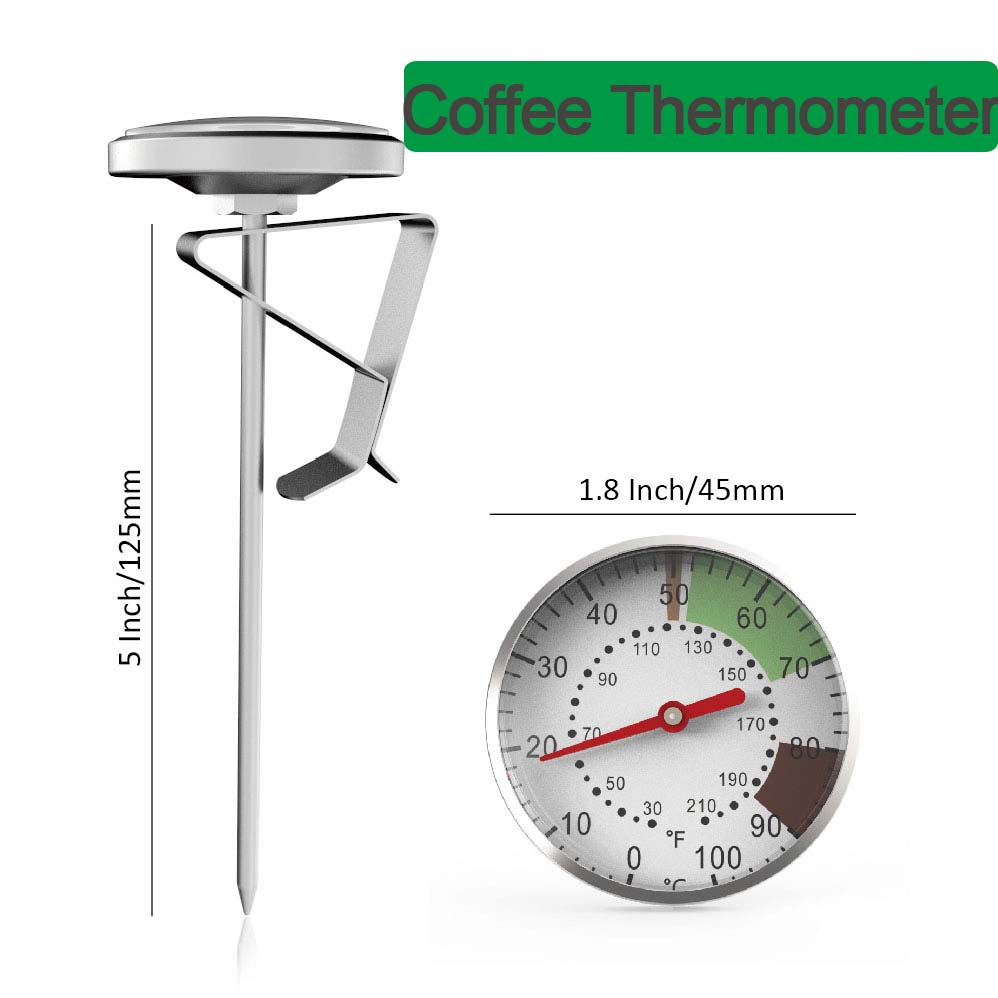Kitchen Appliances Packages - 0-100 ° C Lebensmittelthermometer Edelstahl Kaffee