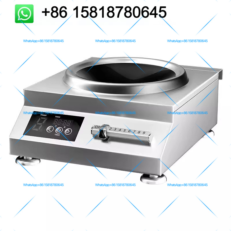 Kitchen Appliances Electric Stove - Kleiner magnetischer Herd mit konkaver Mischfläche,