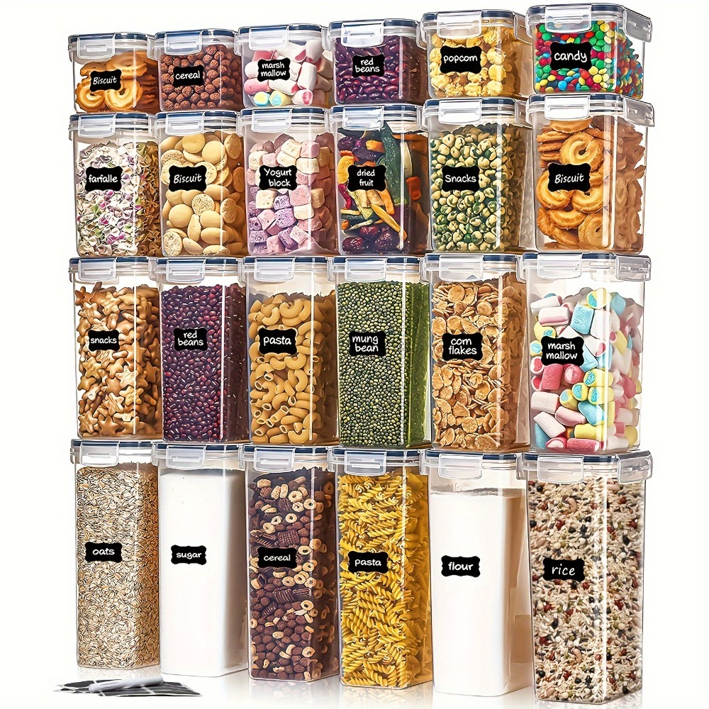 24-teiliges Lebensmittel-Aufbe – Kitchen Appliances Packages Bewertung und Preis