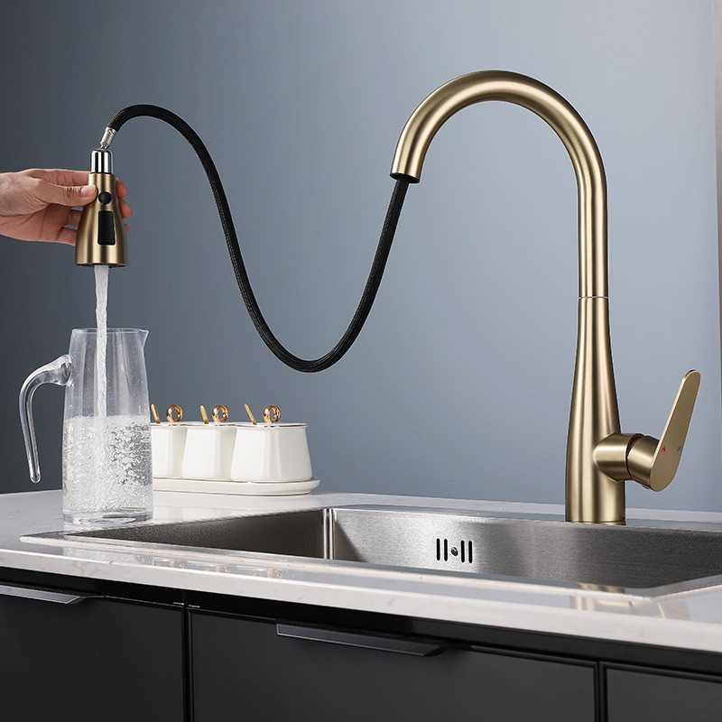 Gebürstete Goldene Ausziehbare – Kitchen Appliances Design Bewertung und Preis