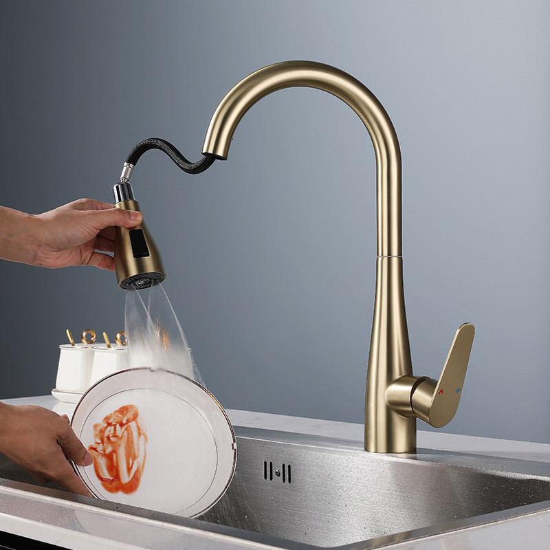 Gebürstete Goldene Ausziehbare – Kitchen Appliances Design Bewertung und Preis