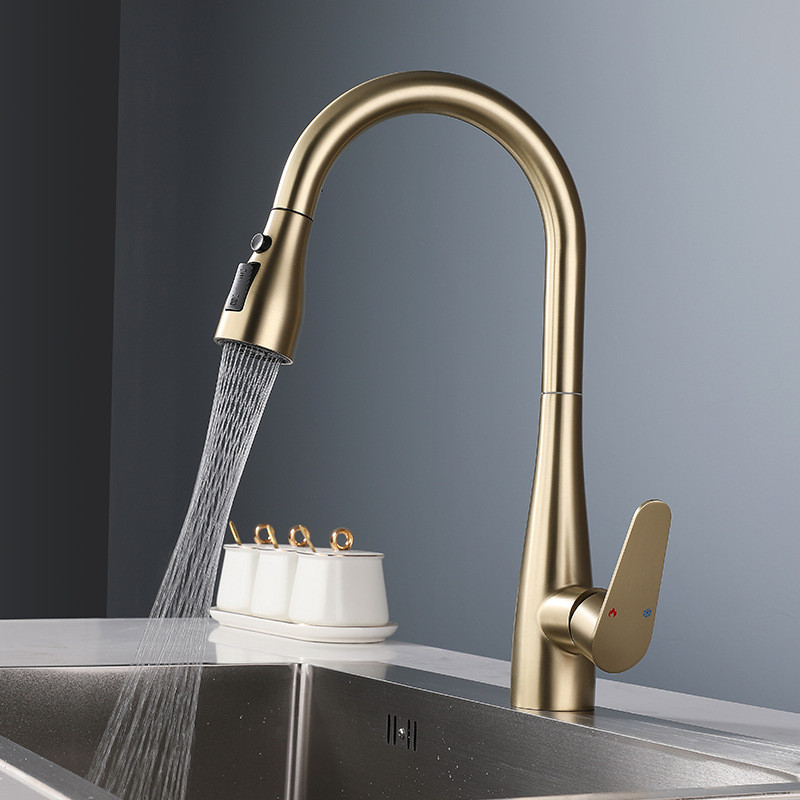 Gebürstete Goldene Ausziehbare – Kitchen Appliances Design Bewertung und Preis