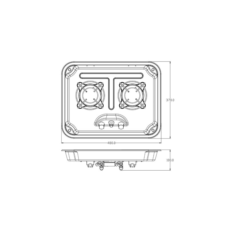 Wohnmobil-Küchengeräte Edelsta – Kitchen Appliances Electric Stove Bewertung und Preis