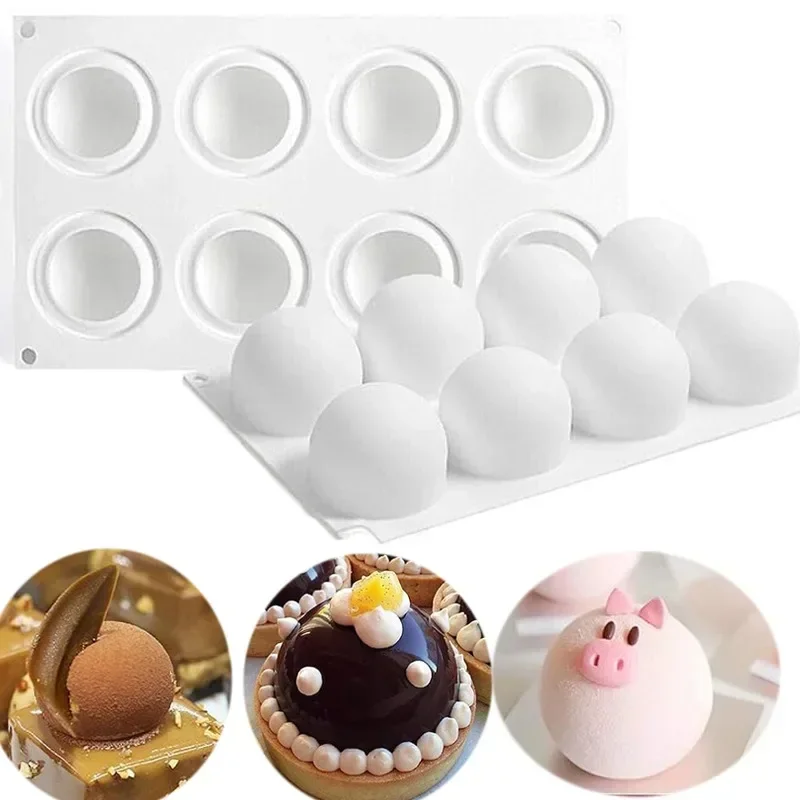 3D Kugel Silikon Form Für Mous – Kitchen Appliances Packages Bewertung und Preis